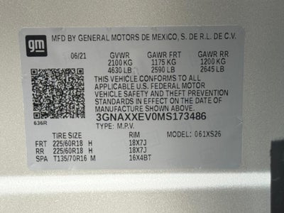 2021 Chevrolet Equinox Premier