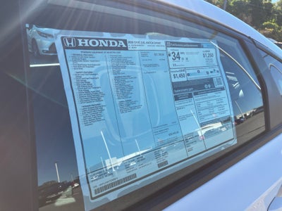 2026 Honda Civic Hatchback Sport