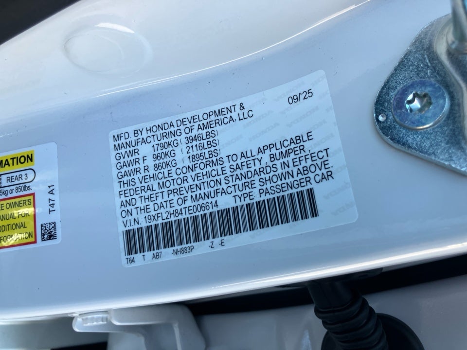 2026 Honda Civic Hatchback Sport