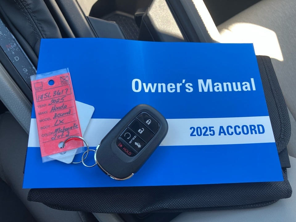 2025 Honda Accord Sedan LX