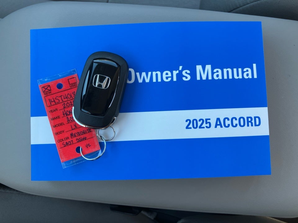 2025 Honda Accord Sedan LX