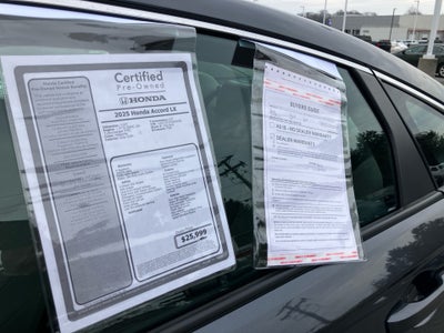 2025 Honda Accord Sedan LX