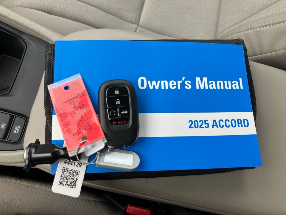 2025 Honda Accord Sedan LX