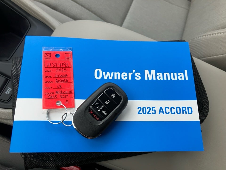 2025 Honda Accord Sedan LX