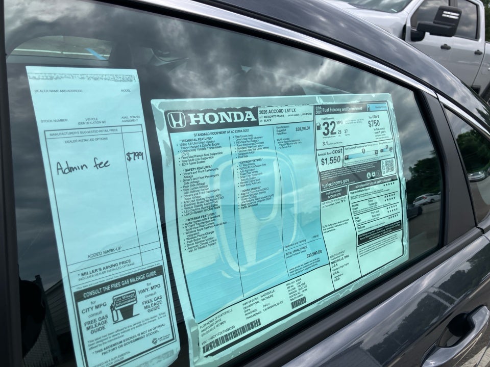 2026 Honda Accord Sedan LX
