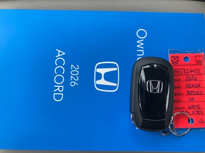 2026 Honda Accord Sedan SE