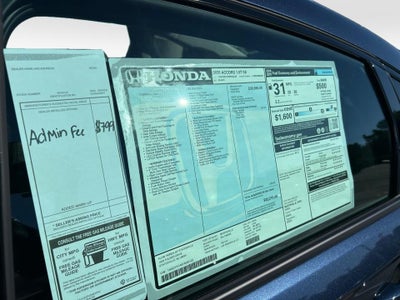 2026 Honda Accord Sedan SE