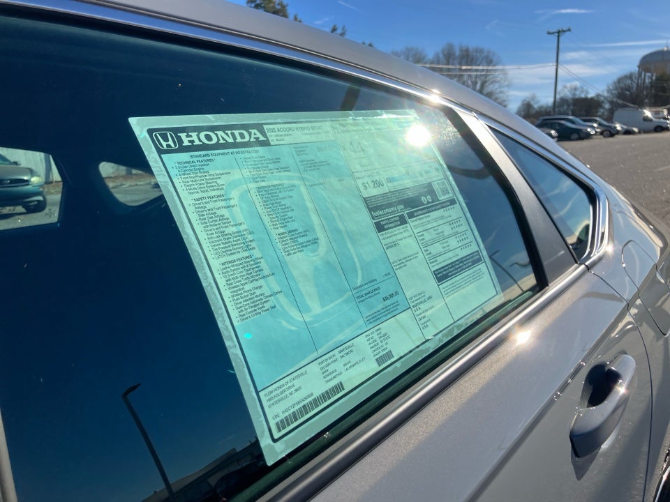 2025 Honda Accord Hybrid Sport