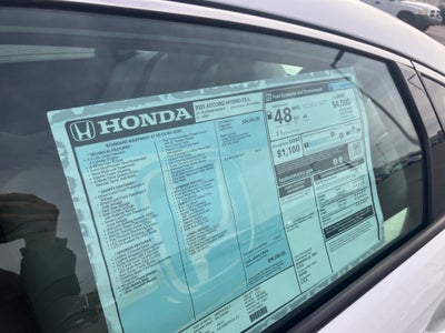 2025 Honda Accord Hybrid EX-L