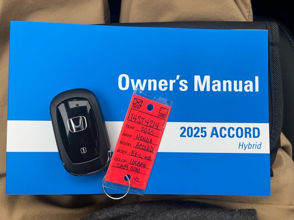 2025 Honda Accord Hybrid EX-L