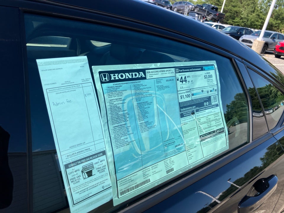 2026 Honda Accord Hybrid Sport-L