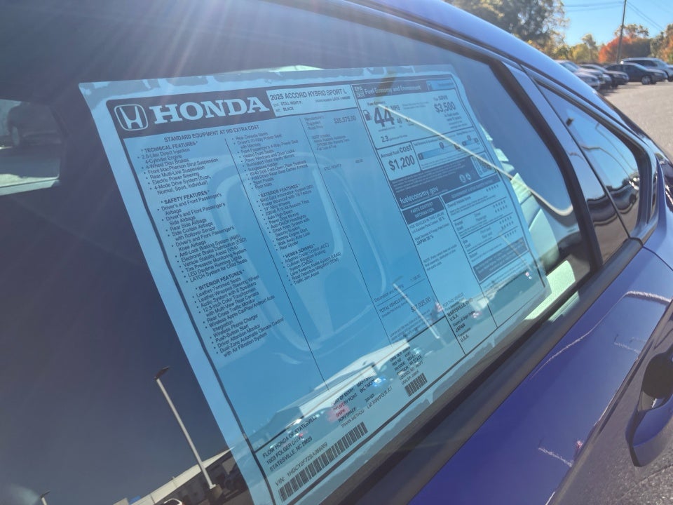 2025 Honda Accord Hybrid Sport-L