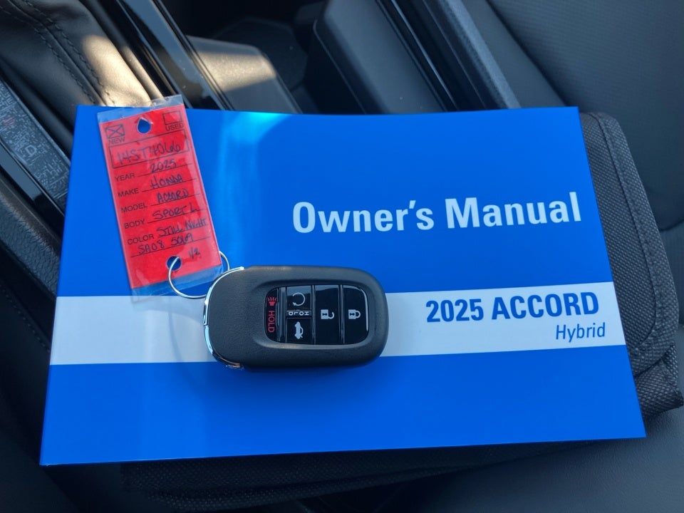 2025 Honda Accord Hybrid Sport-L