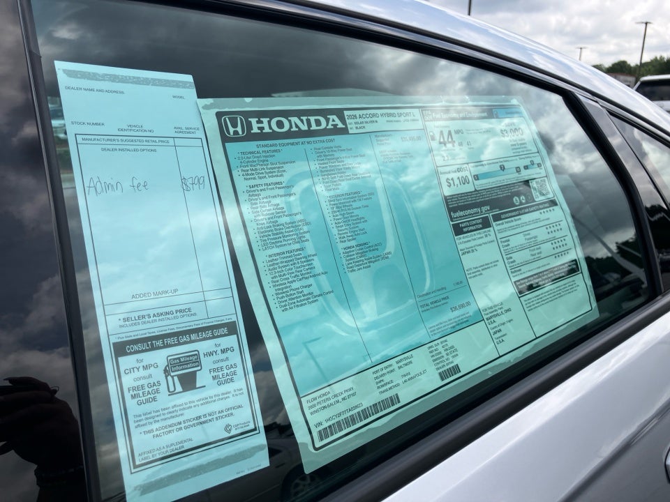 2026 Honda Accord Hybrid Sport-L