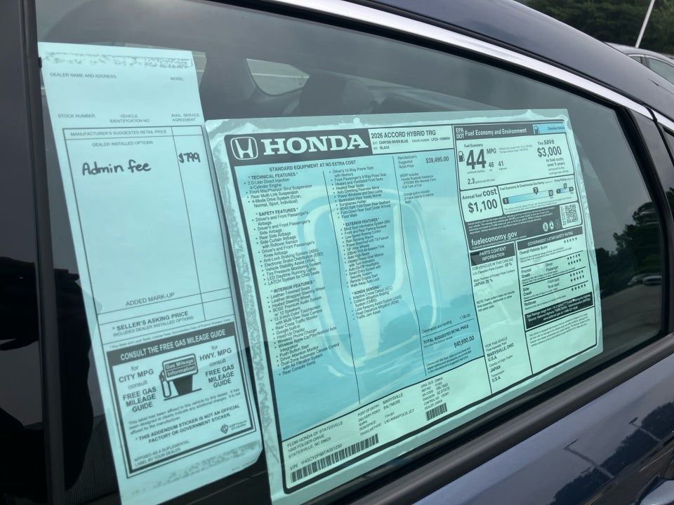 2026 Honda Accord Hybrid Touring