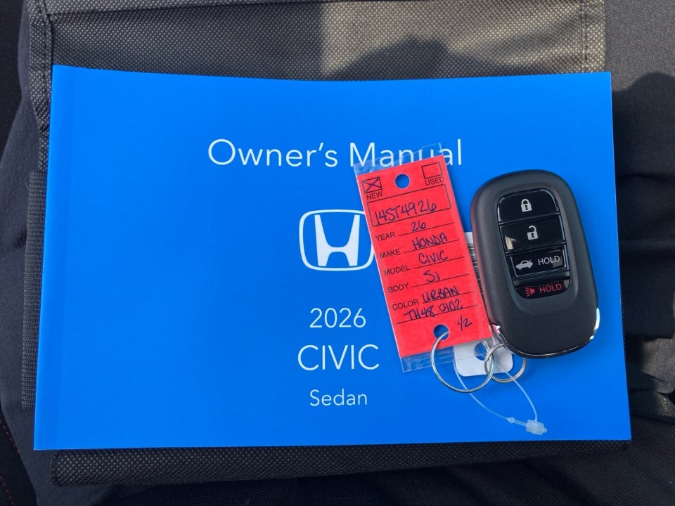 2026 Honda Civic Si Manual