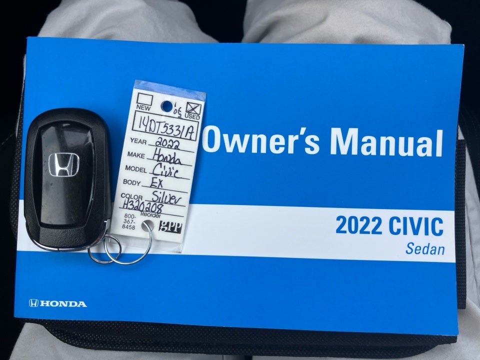 2022 Honda Civic Sedan EX