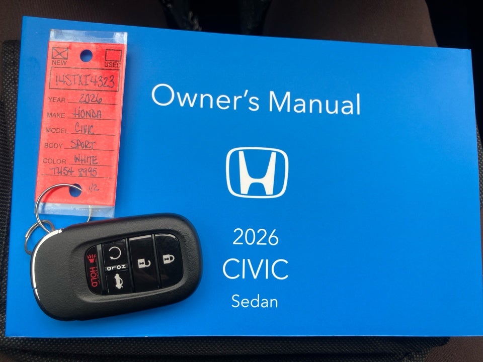2026 Honda Civic Sedan Sport