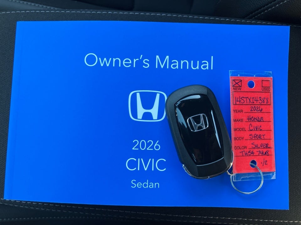 2026 Honda Civic Sedan Sport