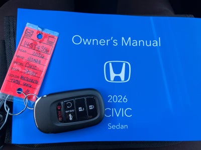2026 Honda Civic Sedan Sport