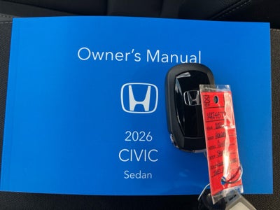 2026 Honda Civic Sedan Sport