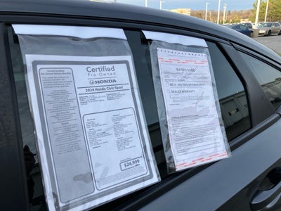 2024 Honda Civic Sedan Sport