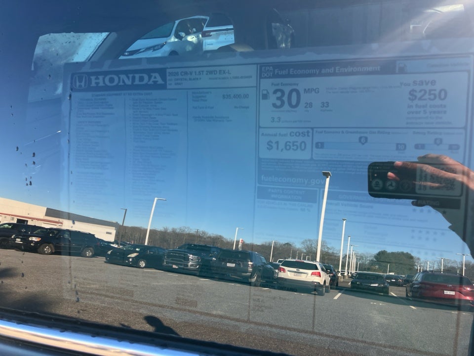 2026 Honda CR-V EX-L 2WD