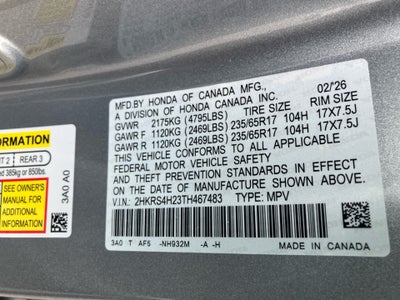 2026 Honda CR-V LX AWD