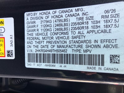 2026 Honda CR-V EX