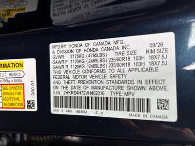 2027 Honda CR-V EX-L