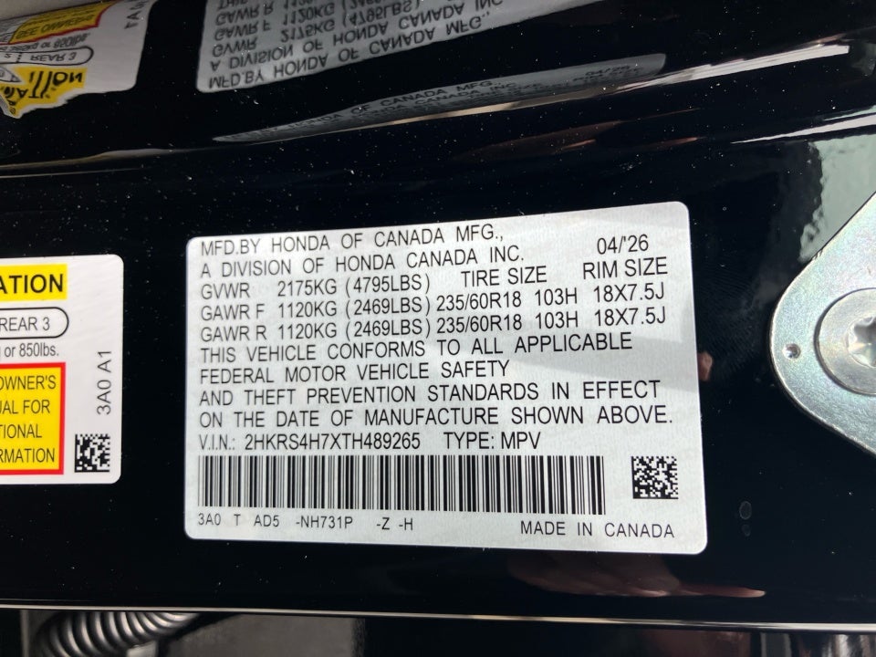2026 Honda CR-V EX-L