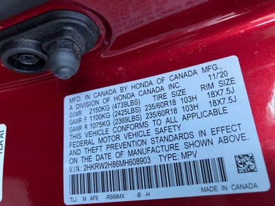 2021 Honda CR-V AWD EX-L