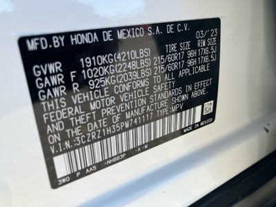 2023 Honda HR-V 2WD LX