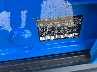 2026 Honda HR-V 2WD Sport