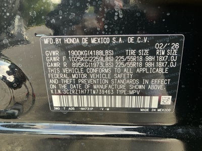 2026 Honda HR-V 2WD EX-L