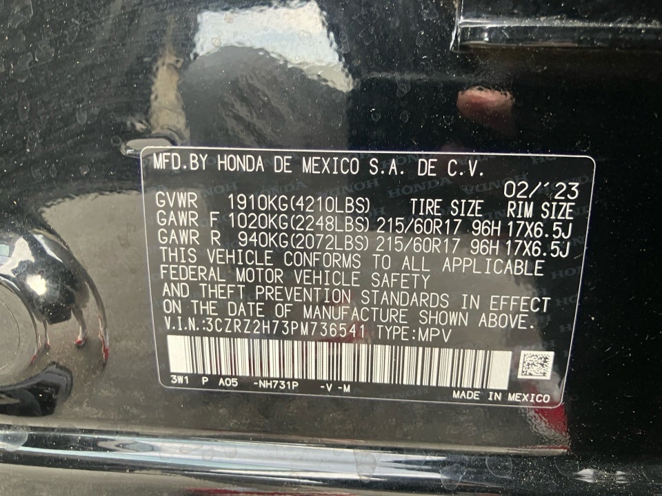 2023 Honda HR-V AWD EX-L