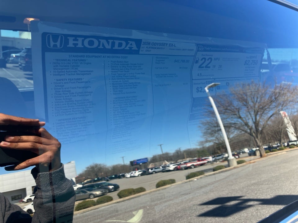 2026 Honda Odyssey EX-L