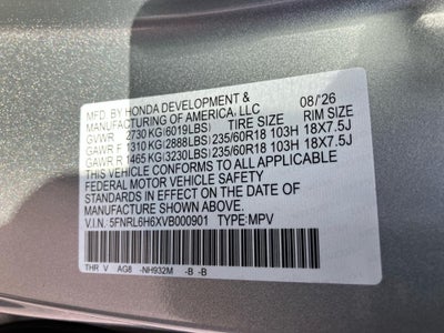 2027 Honda Odyssey EX-L