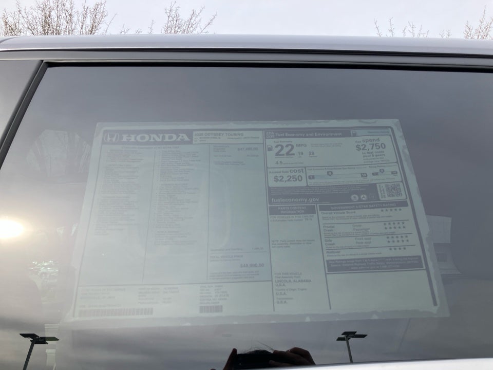 2026 Honda Odyssey Touring