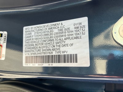 2026 Honda Odyssey Elite