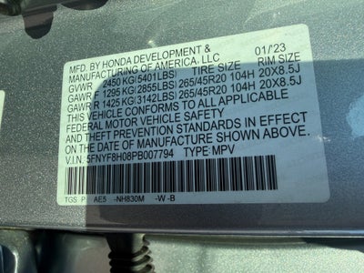 2023 Honda Passport Elite