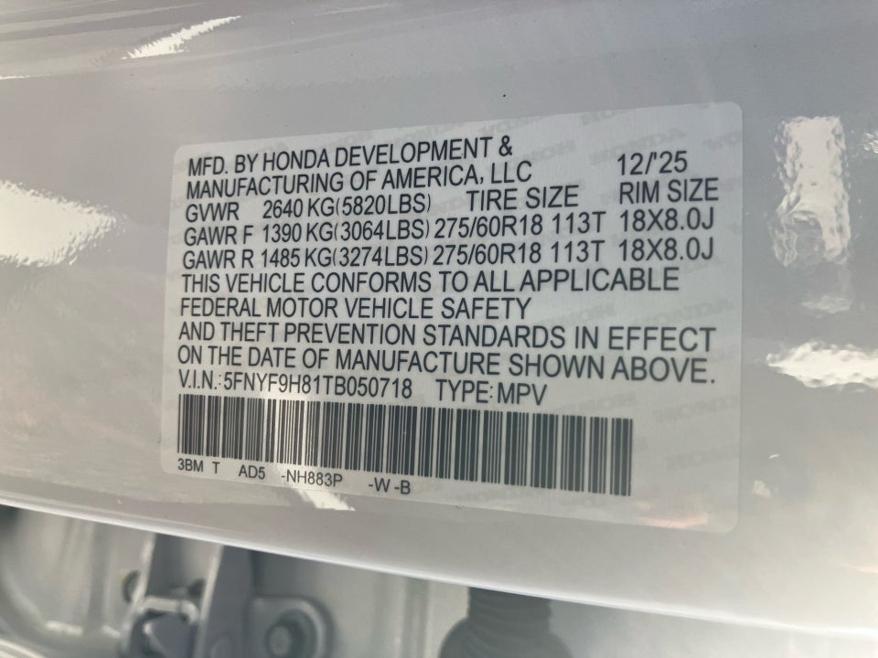 2026 Honda Passport AWD TrailSport Elite