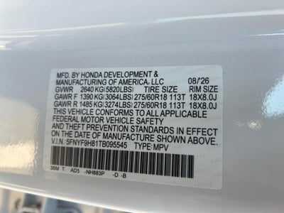 2026 Honda Passport TrailSport Elite