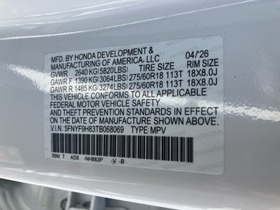 2026 Honda Passport TrailSport Elite