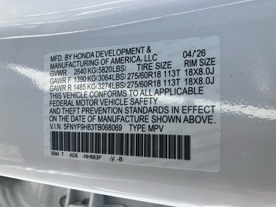 2026 Honda Passport TrailSport Elite