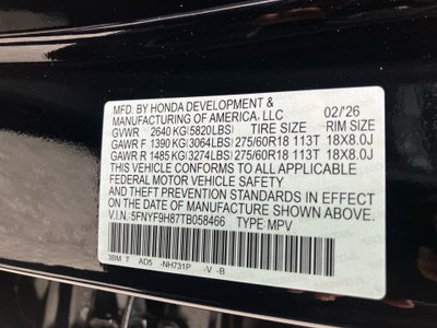 2026 Honda Passport AWD TrailSport Elite