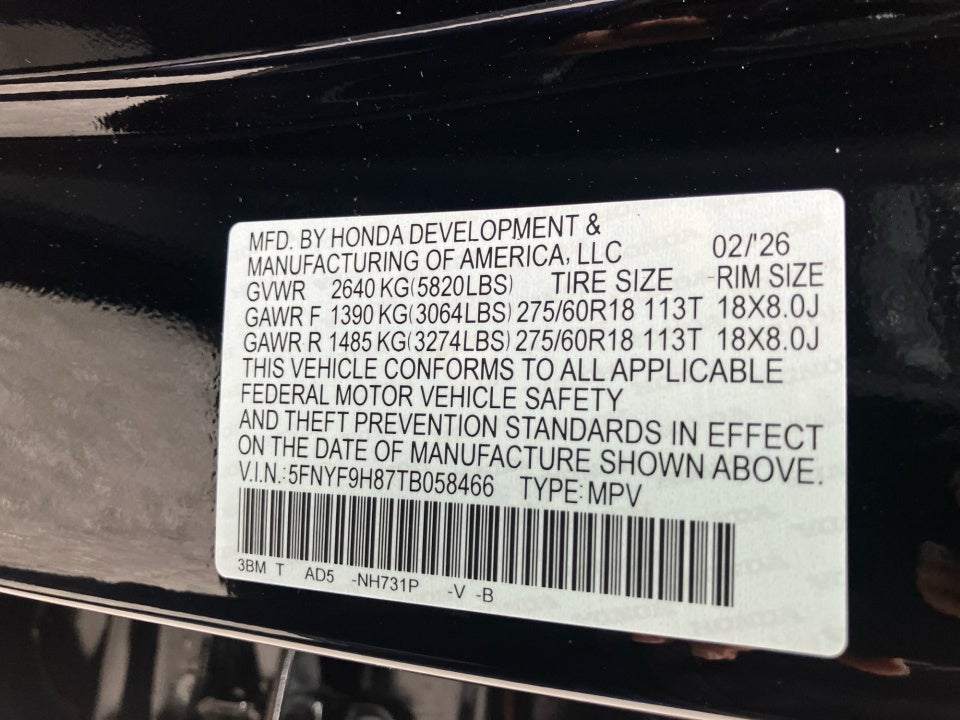 2026 Honda Passport AWD TrailSport Elite