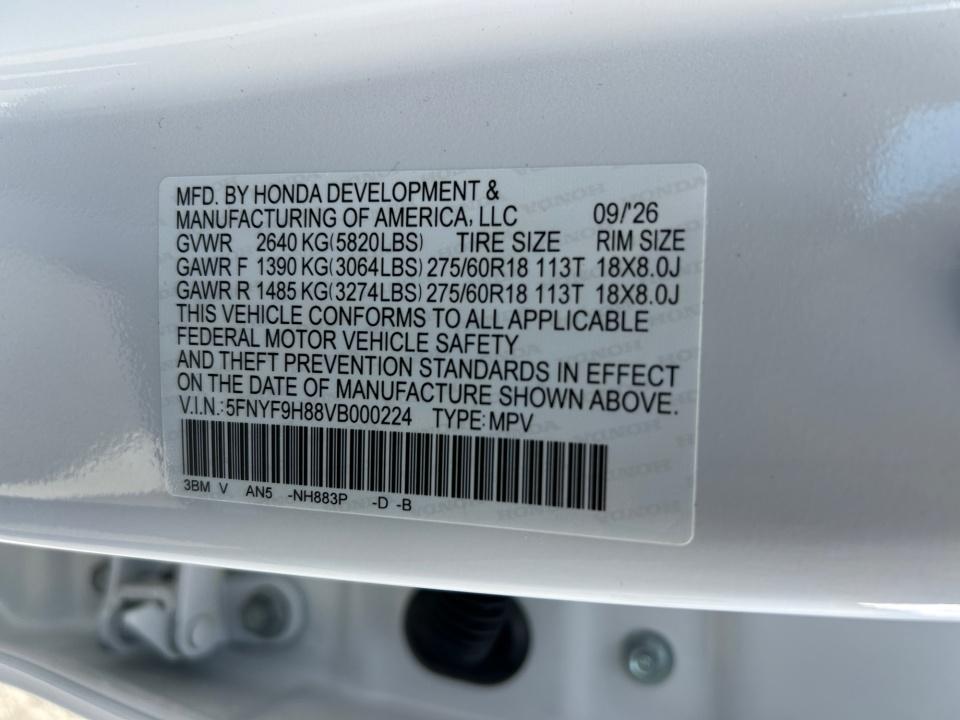 2027 Honda Passport TrailSport Elite