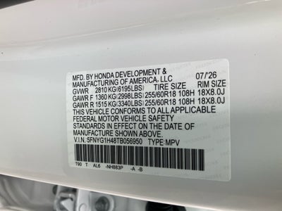2026 Honda Pilot EX-L
