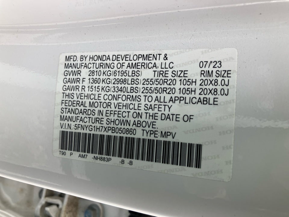2023 Honda Pilot AWD Touring